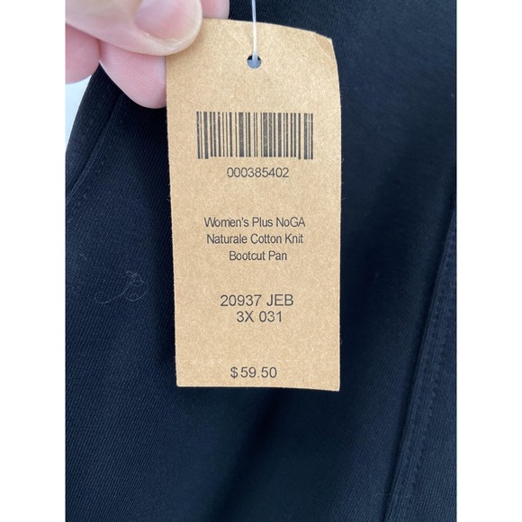 Duluth Trading Pants Womens 3X Black NoGA Naturale Bootcut Plus Stretch Casual - Picture 4 of 9